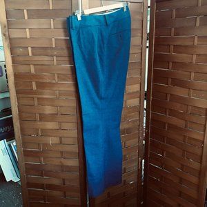 Loft Blue Julie Trouser Women Size 12